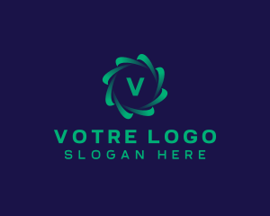 Circle Tech Vortex Logo