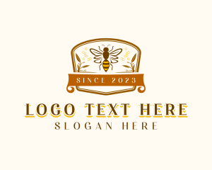 Honey - Bee Honeycomb Apothecary logo design