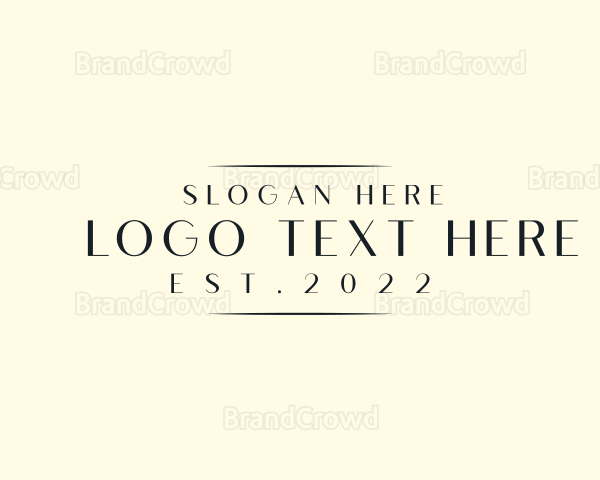 Premium Fashion Brand Logo