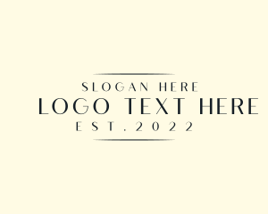 Wordmark - Premium Fashion Brand logo design