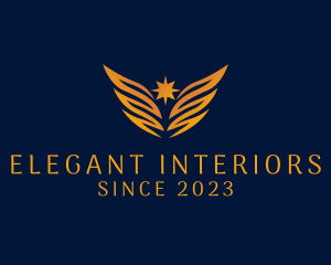 Elegant Wings Hotel logo design