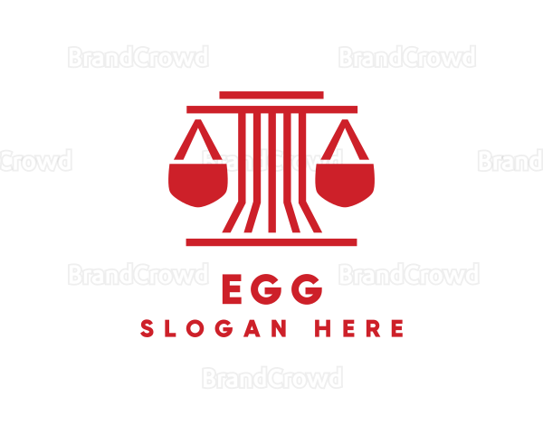 Pillar Legal Scales Logo