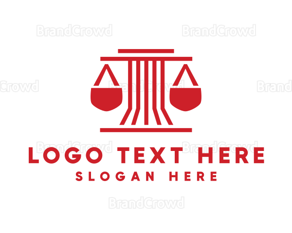 Pillar Legal Scales Logo