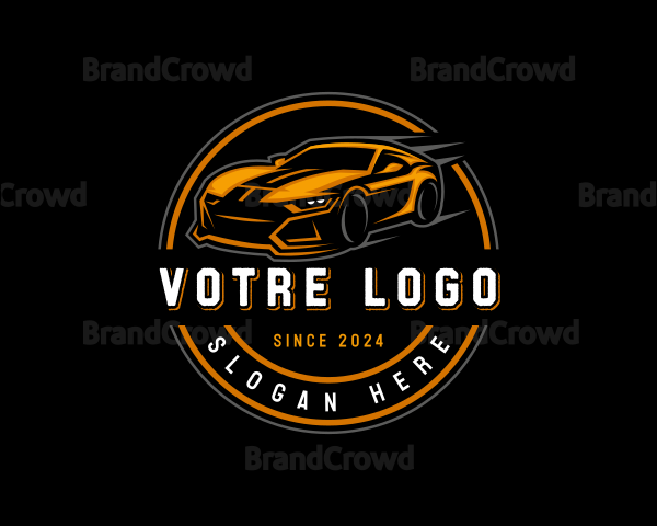 Automobile Garage Racing Logo