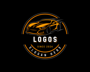 Automobile Garage Racing Logo