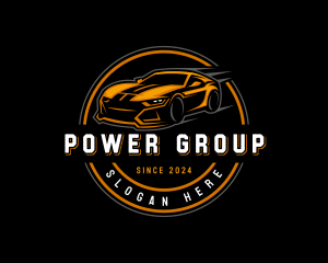 Automobile Garage Racing Logo