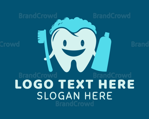 Kids Dental Hygiene Logo