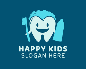 Kids Dental Hygiene  logo design