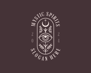 Bohemian Moon Eye logo design