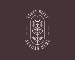 Cosmic - Bohemian Moon Eye logo design