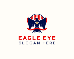 Eagle Wings Security logo design