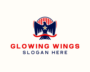 Eagle Wings Security logo design