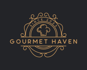 Chef Hat Gourmet Catering logo design