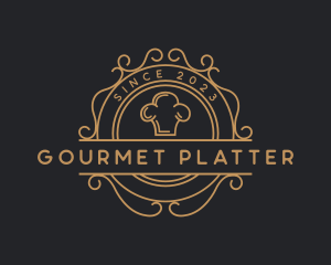 Chef Hat Gourmet Catering logo design