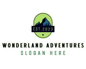 Mountain Travel Adventure logo design