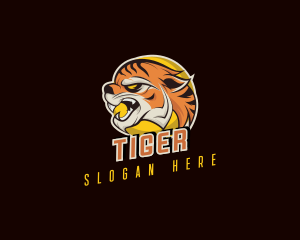 Gaming Tiger Beast logo design