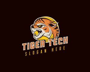 Gaming Tiger Beast logo design