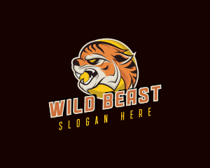 Gaming Tiger Beast logo design