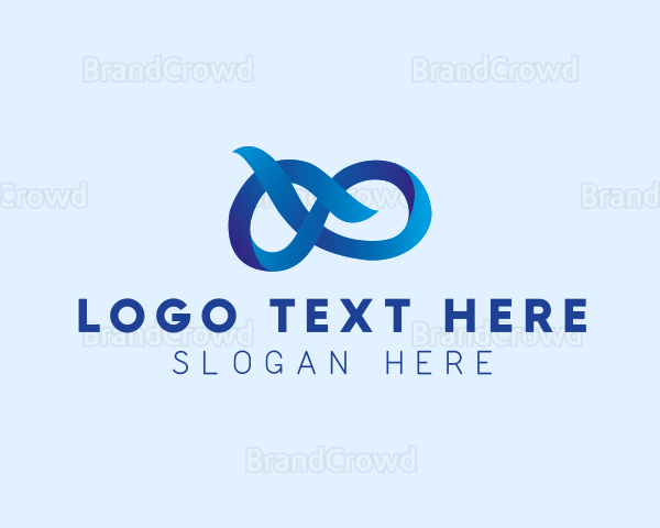 Ribbon Infinite Loop Logo