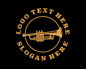Brass - Brass Trumpet Musician logo design