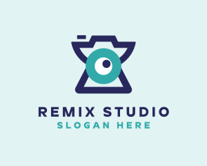 Studio Photography Camera logo design