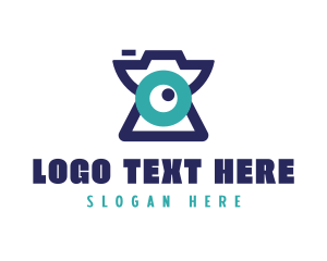 Paparazzi - Studio Photography Camera logo design