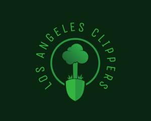 Tool - Tree Planting Trowel logo design