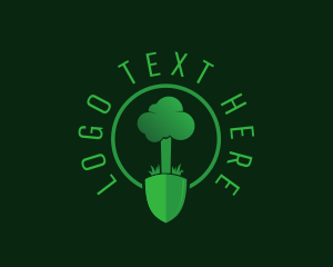 Tree Planting Trowel  Logo