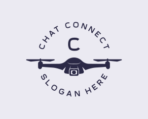 Tech Drone Camera Logo