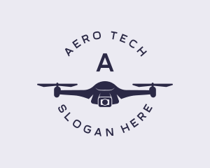 Tech Drone Camera logo design