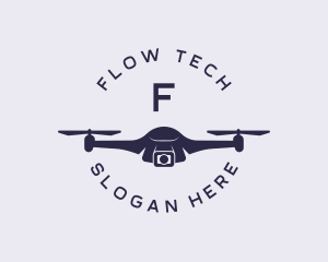 Tech Drone Camera logo design