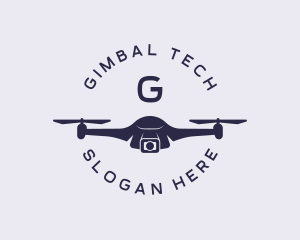 Tech Drone Camera logo design