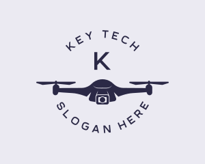 Tech Drone Camera logo design