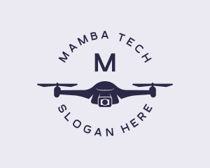 Tech Drone Camera logo design