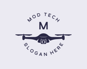 Tech Drone Camera logo design