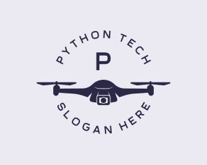 Tech Drone Camera logo design