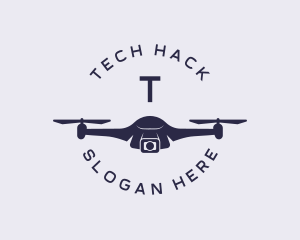 Tech Drone Camera logo design