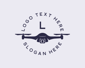 Aircraft - Tech Drone Camera logo design