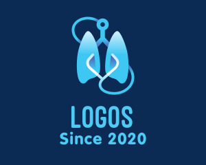 Health - Respiratory Lung Check Up logo design
