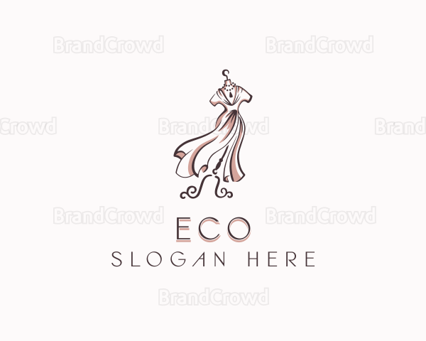 Fashion Stylist Gown Logo