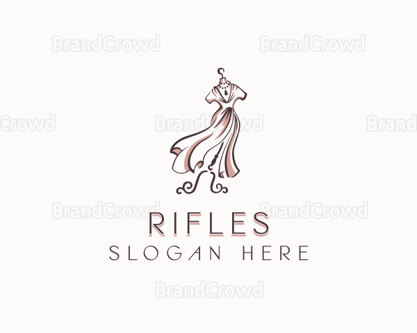 Fashion Stylist Gown Logo