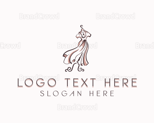 Fashion Stylist Gown Logo