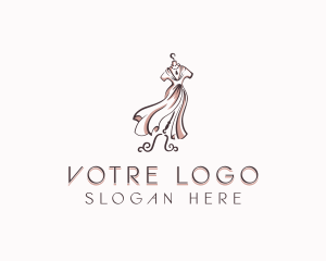 Fashion Stylist Gown Logo