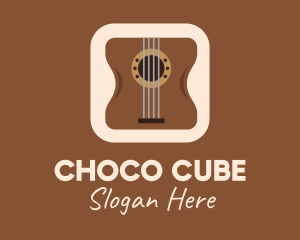 Acoustic Guitar Mobile Application Logo