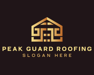 Premium Home Roofing logo design