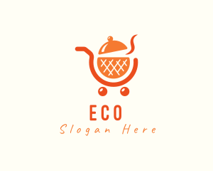  Cooking Shopping Cart Logo