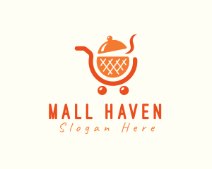  Cooking Shopping Cart logo design