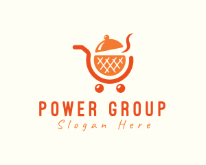 Orange - Cooking Shopping Cart logo design
