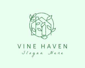 Garden Greenhouse Vine logo design