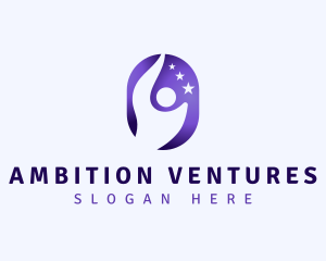 Ambition - Human Star Ambition logo design